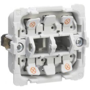 Fuga lampeholder for 2 halvmodul lamper   