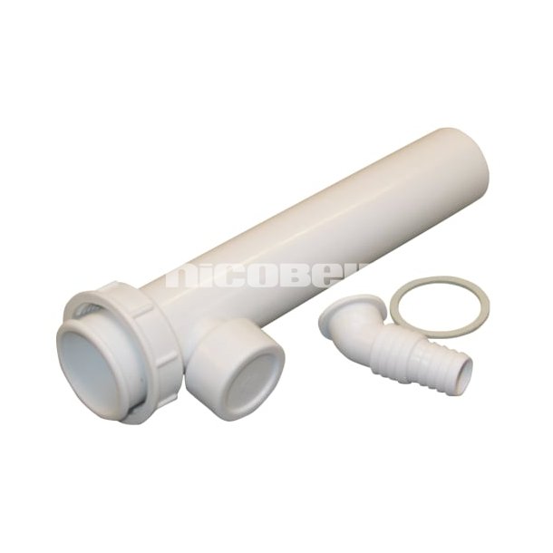   1.1/2" x 40 mm Tilslutningsrr med studs Geberit