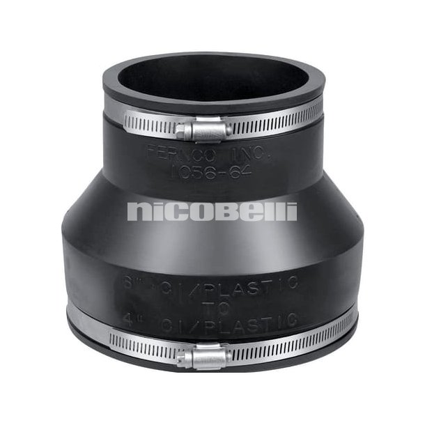 Fernco 40-51/98-115 mm kobling, over jord