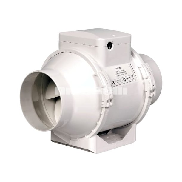 Duka Kanalventilator EL 125 TT, �125 mm, hvid