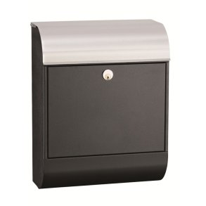 Mefa Postkasse Pearl 872 Sort/rustfri