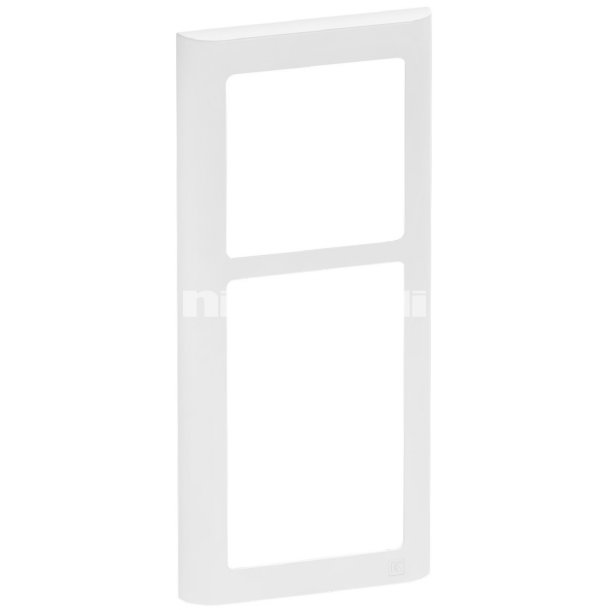 Fuga designramme 63 Soft 2,5M hvid   