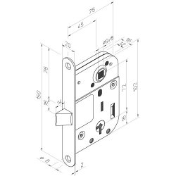 Mellemdrls Ruko 2020H FZB vendbar