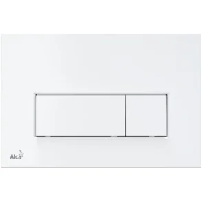 Alca Plast trykknap hvid