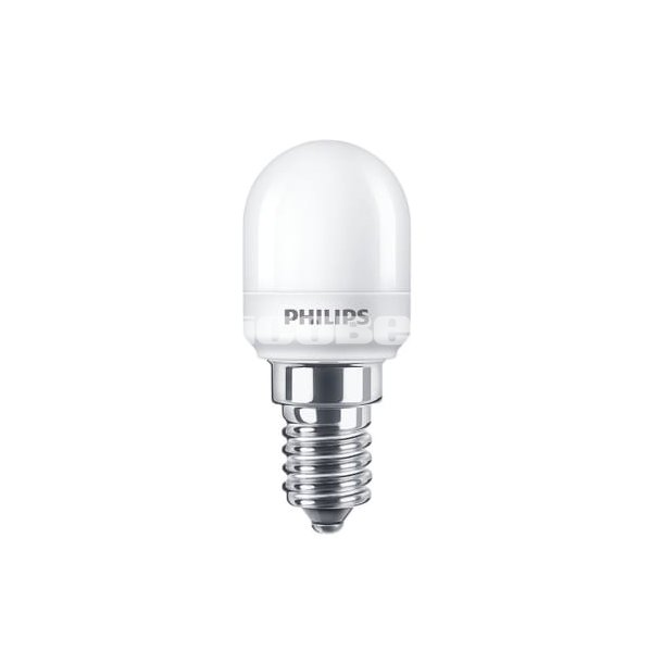 LED T25 1,7W 827, 150 lumen, E14 til kleskabe