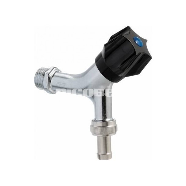 Aftapventil 1/2" m/kronegreb m/kontraventil