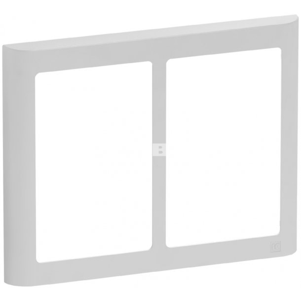 Fuga designramme 63 Soft 2x1,5M lysegr�   