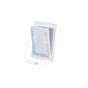 Klapventil, Type 112, 100 x 150 mm, hvid