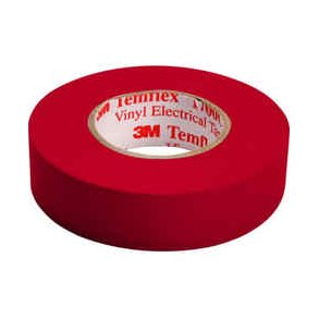 Tape Temflex 15 mm x 10 m, rd
