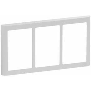 Fuga designramme 63 Soft 3x1,5M lysegr�   