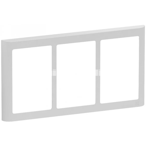 Fuga designramme 63 Soft 3x1,5M lysegr�   