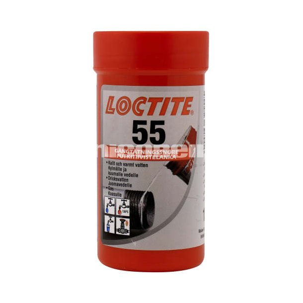 Gevindttningssnor Loctite 55, 160 m