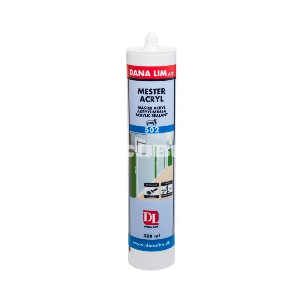 Dana Lim Mester Acryl 502, hvid 300 ml