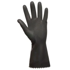 Gummihandske syrefaste st, str. 11 / XL genanvendelige