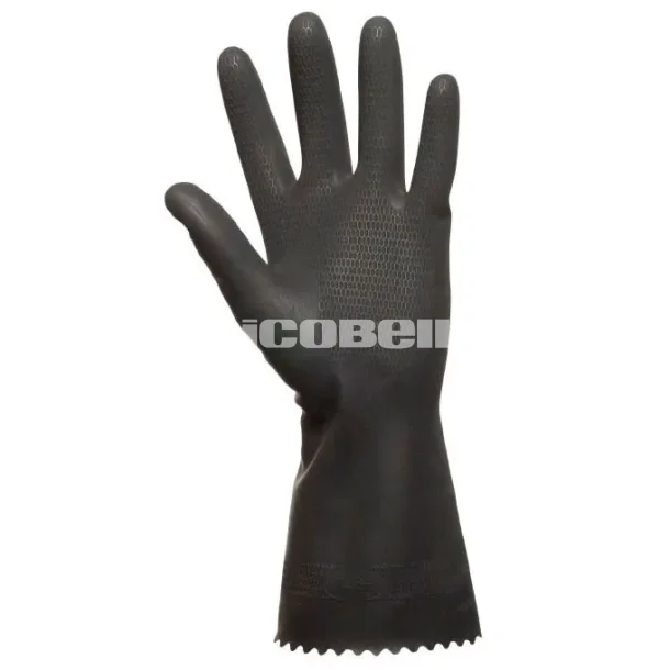 Gummihandske syrefaste st, str. 11 / XL genanvendelige