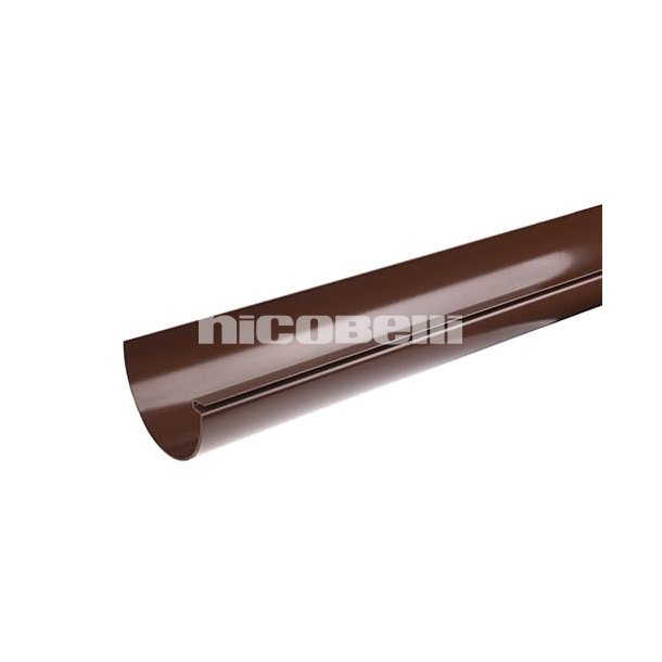 11" x 6000 mm Tagrende brun Plastmo