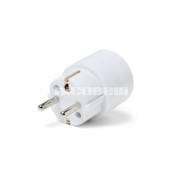 Hybridstikprop adapter Schuko/DK jord