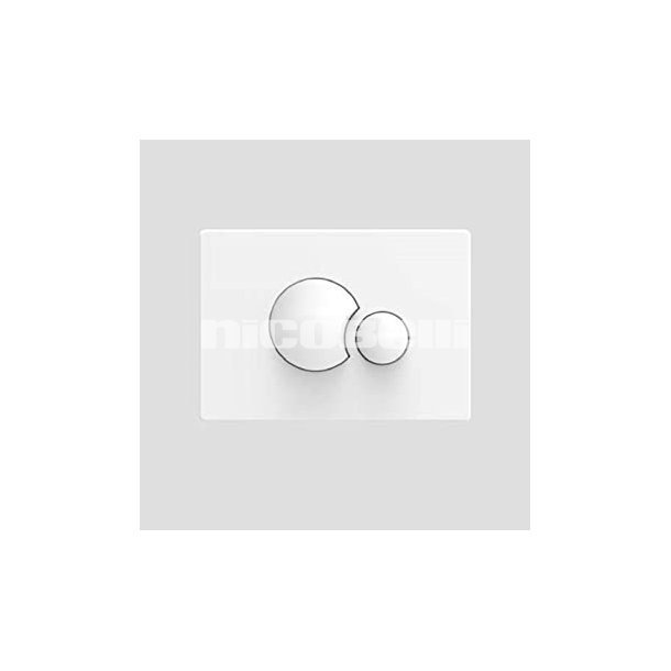 Sanit Trykplade S706 Hvid