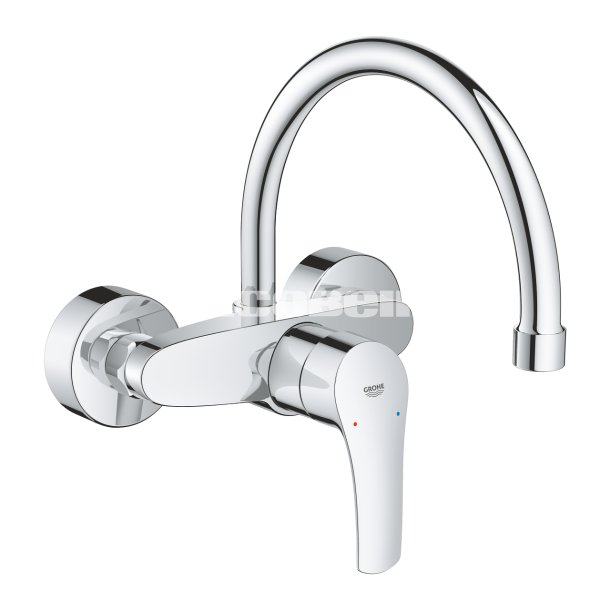 GROHE Eurosmart, K�kkenarmatur, v�gmonteret