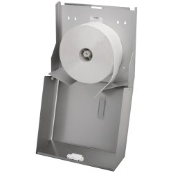 Toiletpapir holder til jumbo rulle i rustfri st�l