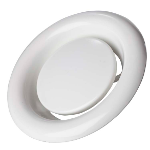 Altech udsugningsventil �100 mm inkl.ramme