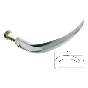 D�rgreb coupe standard-Greb 304 Rustfri St�l