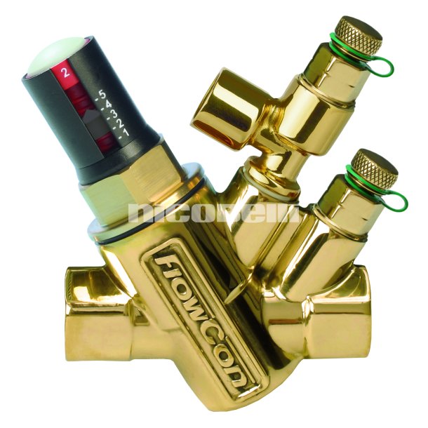 Flowcon S-JUST partnerventil 1/2"