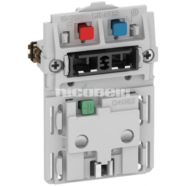 Fuga stikkontakt M/J med afbryder uden afd�kning