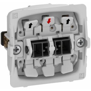 Fuga afbryder krone 16AX 250V uden afdkning