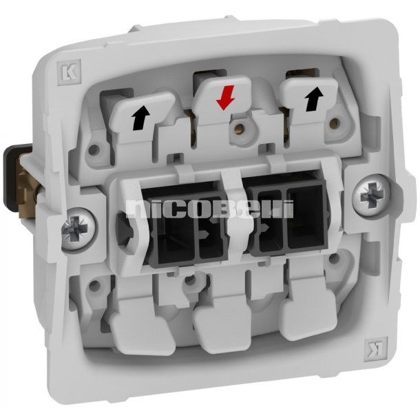 Fuga afbryder krone 16AX 250V uden afdkning