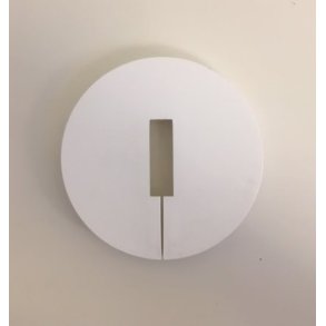 Roset til gulvmonteret radiator � 110 mm / 41 x 12 mm