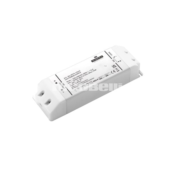 LED Driver SP75-12VFT, 75W 12VDC, dmpbar