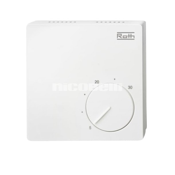 Roth Basicline rumtermostat ledningsf�rt