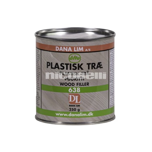 Plastisk Tr� 638-250g Natur