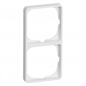 Fuga Ramme 50 2x1M hvid   