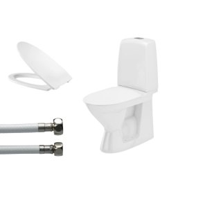 Toiletpakke IF� Spira med skjult s-l�s, slange og s�de