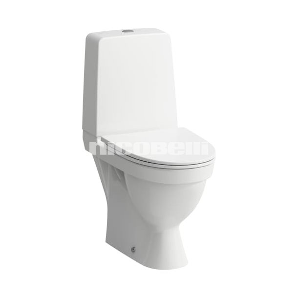 Laufen Kompas WC P-l�s rimless med LCC overflade