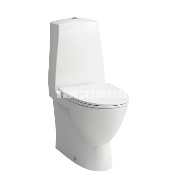 LAUFEN PRO N gulvst�ende WC med P-l�s og LCC