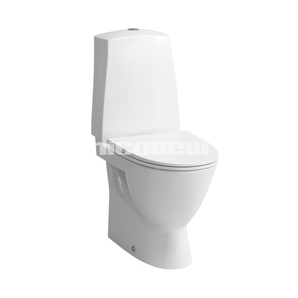 LAUFEN PRO N gulvst�ende WC skjult S-l�s skrue, LCC