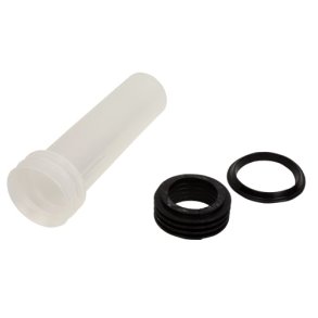 If� Sign wc-adaptor & t�tningsring med skyller�r til indbygnings cisterne.