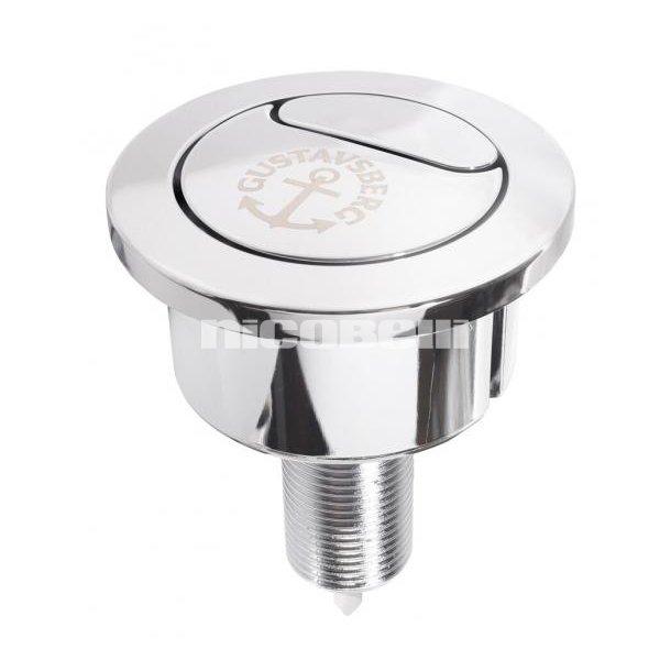 Gustavsberg Estetic trykknap krom
