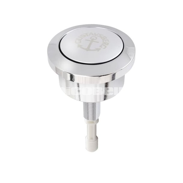  GBG T2 Trykknap krom enkelt skyl