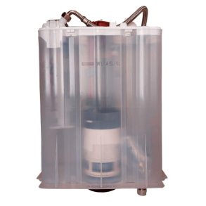 Laufen komplet indercisterne inkl. trykknap til kompas og Rigo