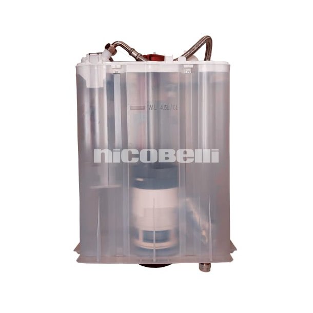 Laufen komplet indercisterne inkl. trykknap til kompas og Rigo