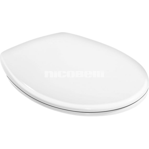 Gustavsberg Saval toiletsde passer til Saval og Nordic 3 med rustfrie beslag, hvid