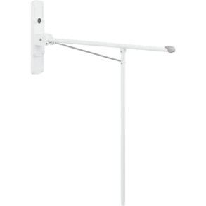 Pressalit Toiletst�tte med ben, h�jderegulerbar. hvid