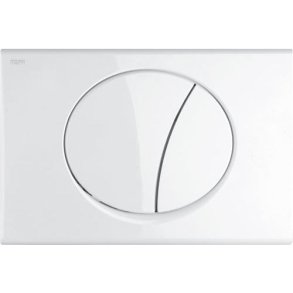  MEPAsun betjeningsplade, 2-mngde, Hvid, udenpliggende