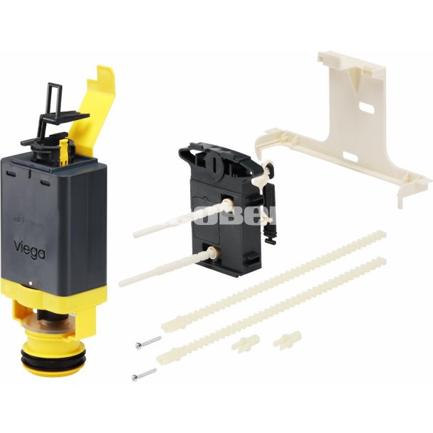 Bundventilst, Viega, 8038.0, til indbygningscisterne 1L og 2L, 2 skyl