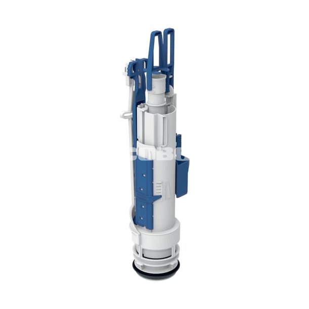 GEBERIT skyllegarniture med drossel 3/6ltr komplet t/indb.cist plast OMEGA