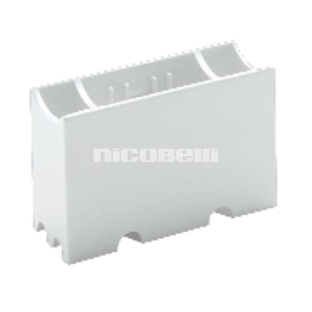 Linestra fatning S14d 1 sokkel hvid